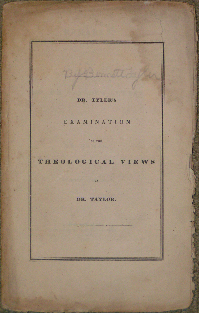 Image for Remarks on Rev. Dr. Taylor's Letter to Dr. Hawes.