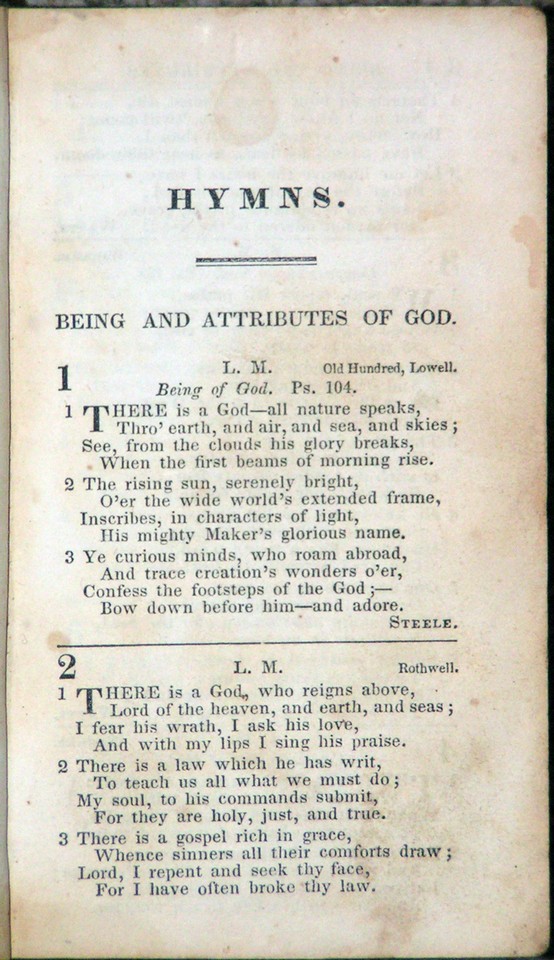 Hymns for Christian Melody. Selected from Various Authors. Be filled with the Spirit--teaching and admonishing one another in psalms and hymns and spiritual songs--singing and making melody in your hearts to the Lord--Apostle Paul.