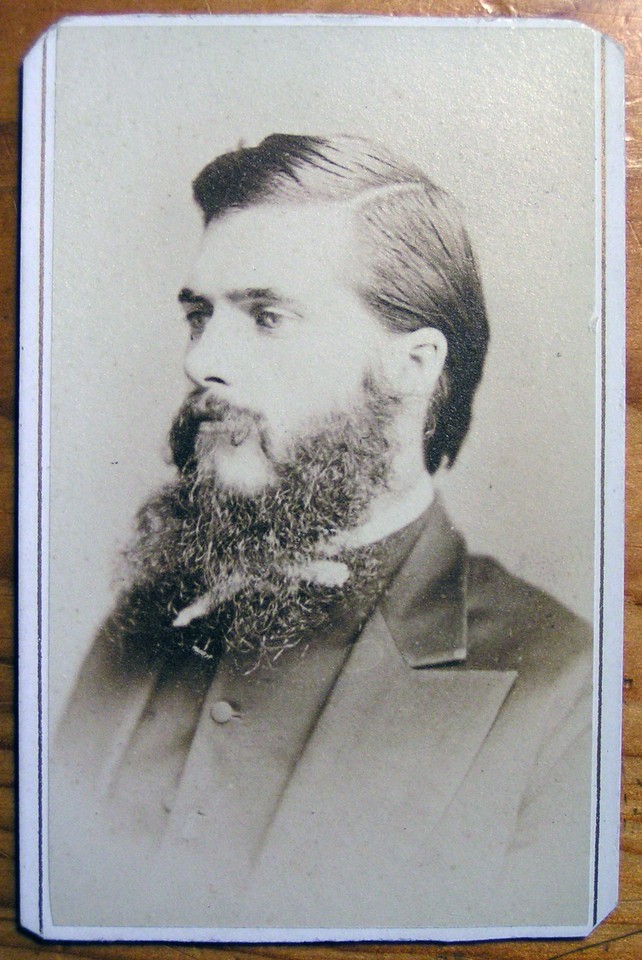 Photo of J. E. Scott, missionary to India from 1873.