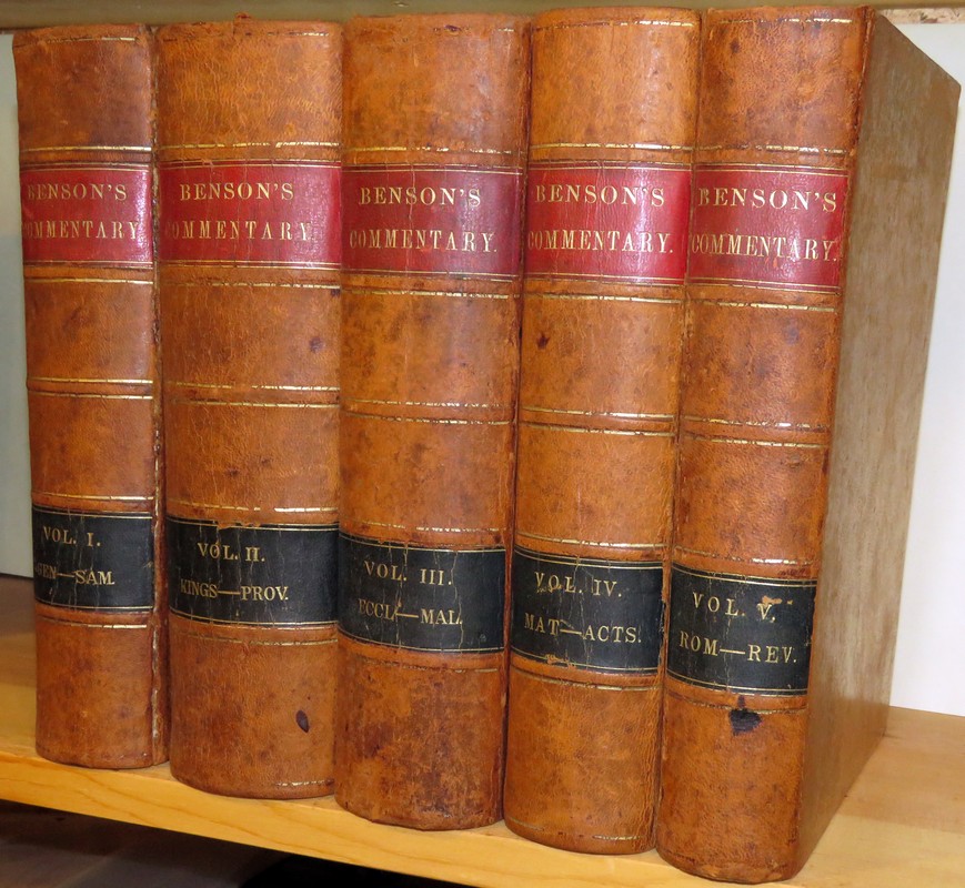 Image for The Holy Bible Containing the Old and New Testaments. (According to the Present Authorized Version) With Critical, Explanatory, and Practical Notes: The Marginal Readings of the Most Approved Printed Copies of the Scriptures with such Others as Appear to be Countenanced by the Hebrew and Greek Originals: A Copious Collection of Parallel Texts; Summaries of Each Book and Chapter; and the Date of Every Transaction and Event Recorded in the Sacred Oracles, Agreeably to the Calculations of the Most Correct Chronologers. By Joseph Benson.